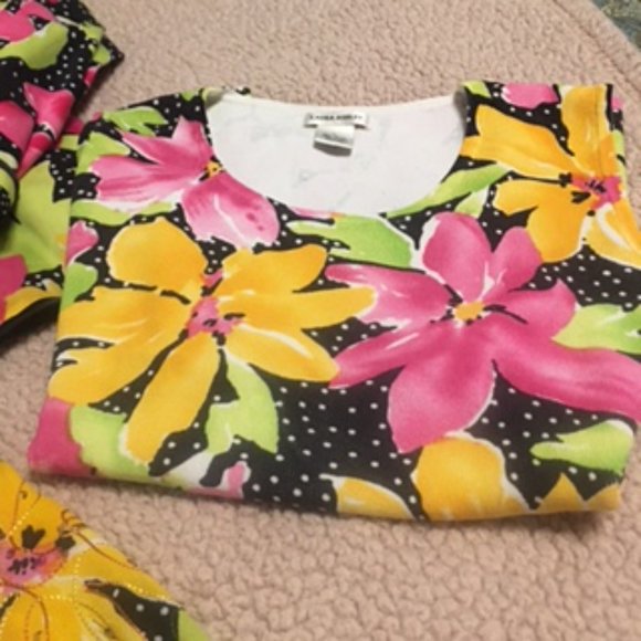 3 Piece Vintage Laura Ashley Skirt Set * PLEASE READ* Size L & 12 P Skirt - Picture 7 of 15